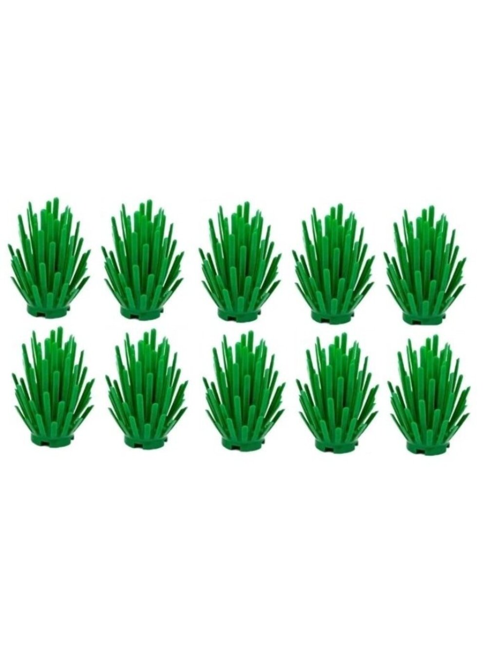 Lego Green Bushes, Set Of 10